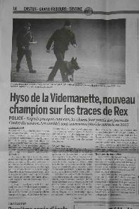 Hypso dit Hold-up de la Videmanette